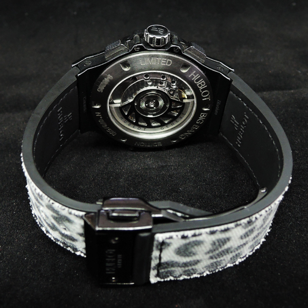 ウブロ HUBLOT ビッグバン スノーレオパード 341.SX.7717.NR.1977 世界500本限定 男女兼用 　【中古時計】のイメージ画像