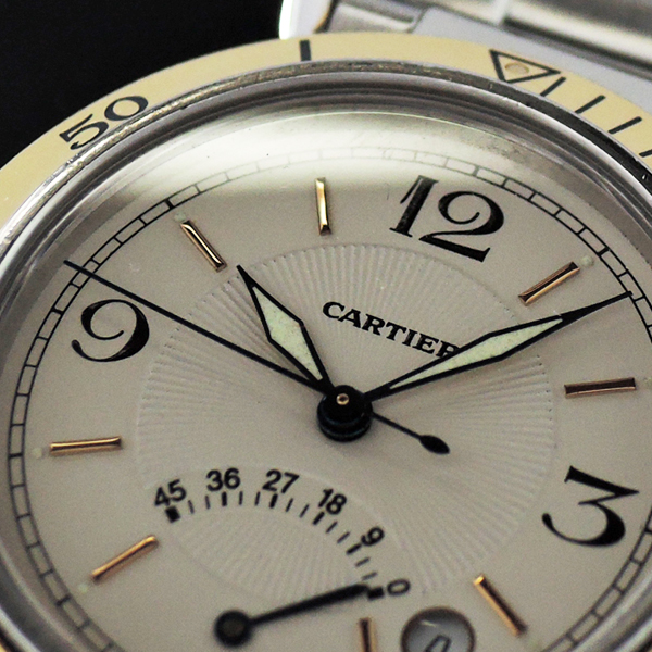 カルティエCartier パシャ パワーリザーブ コンビ SSｘYG 自動巻のイメージ画像