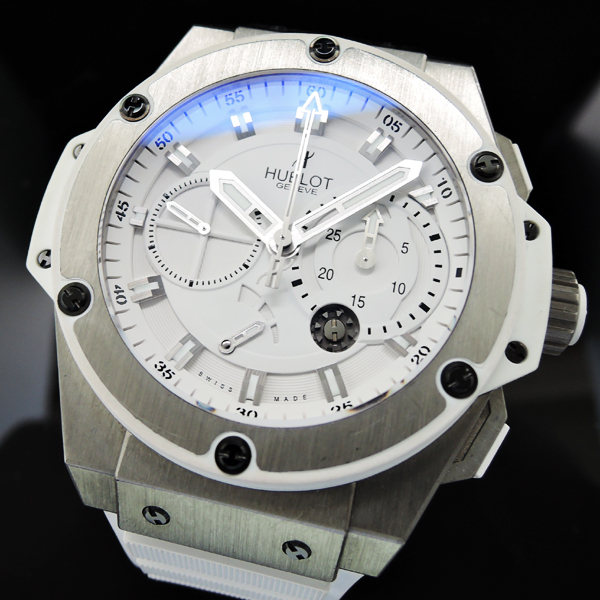 ウブロ HUBLOT キングパワー　スプリットセコンド　パワーリザーブ　709.ZE.2110.RW　世界限定100本　【中古時計】のイメージ画像