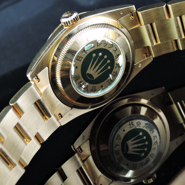 ロレックス ROLEX 118208 デイデイトP番 金無垢 箱・保証書有のイメージ画像