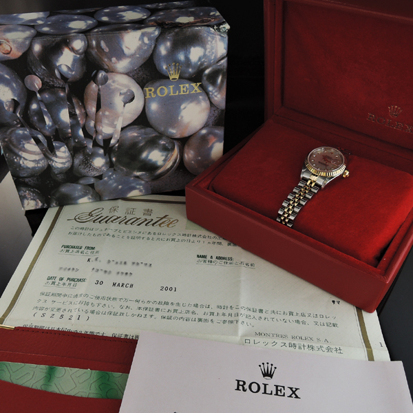 ロレックス ROLEX 79173NG P番 10Pダイヤ SSｘYG 美品 cz1555のイメージ画像