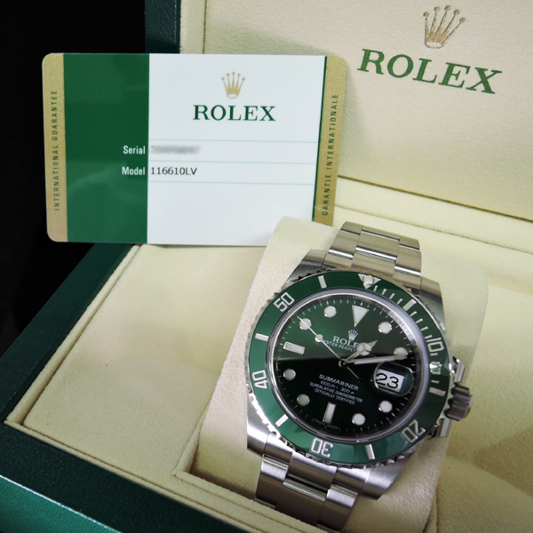 【新品】ロレックス ROLEX サブマリーナ グリーンサブ 116610LV 新品未使用　★価格コム最安値のイメージ画像