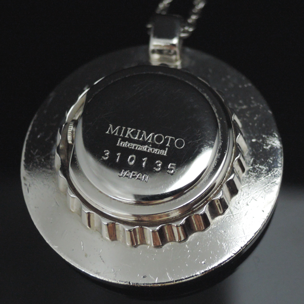 MIKIMOTO　ミキモト　ペンダントウォッチ310135　パール　真珠　レディース　中古時計のイメージ画像